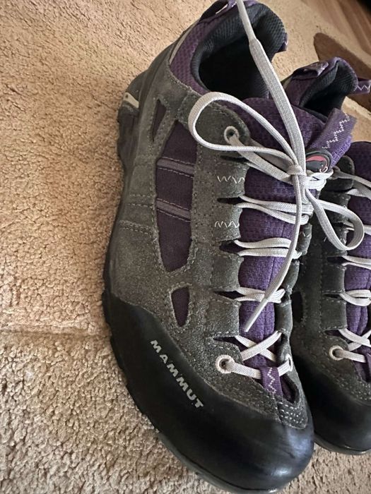 Mammut Waterproof Gripex Raichle Hiking Shoes Grey/Purple Women’s, size 41/ 26,5cm