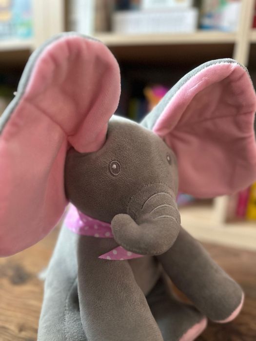 Elefant cantator- misca din urechi