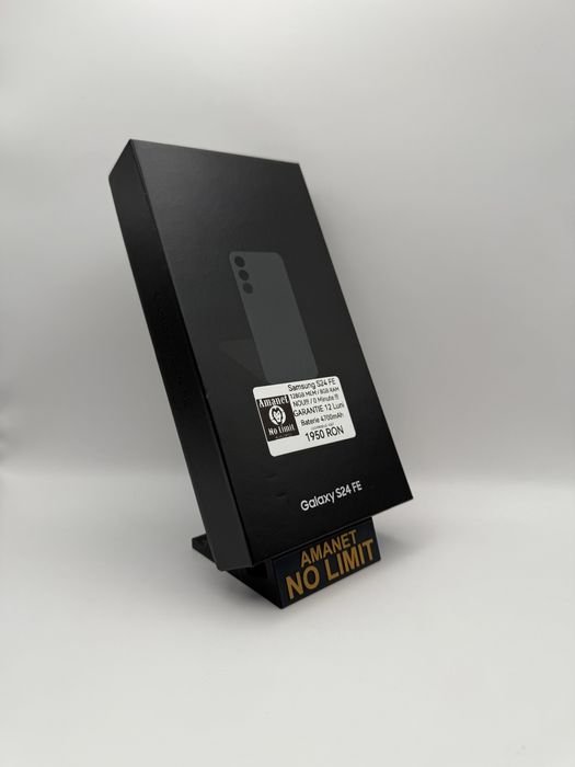 Samsung S24 FE 128GB / 8GB RAM NOU!!! Sigilat Garantie 12 Luni.