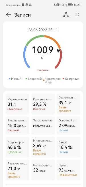 Умные весы Huawei Scale 3