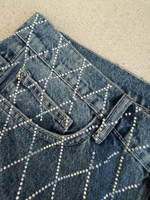 Дънки с камъни Zara