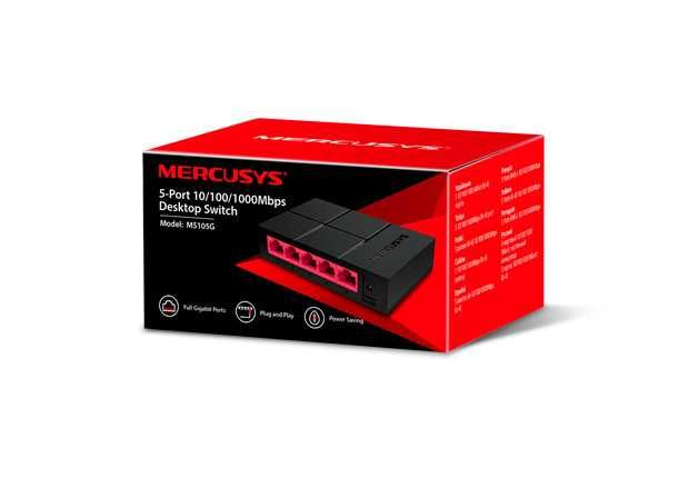 Mercusys коммутатор MS105/105G/105GS/108/108G/108GS V3-10/100 Мбит 1.4