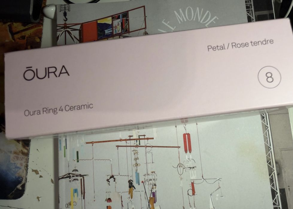 Oura ring gen 4 керамика размер 8