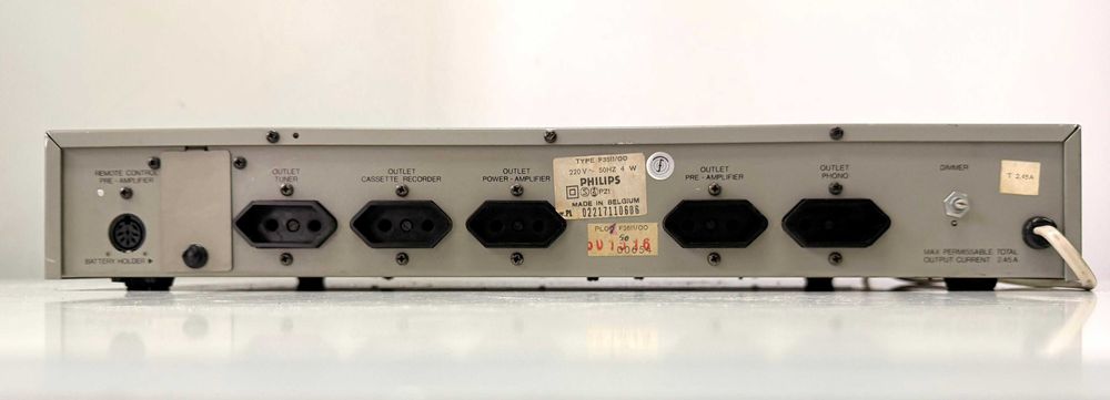 Philips F3611 Switch Timer Audio Rack Distributor 5 Prize Belgium pt Linie Amplificator