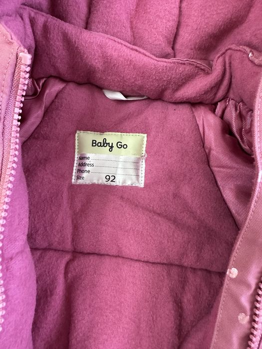 Продам зимний комбез для девочек