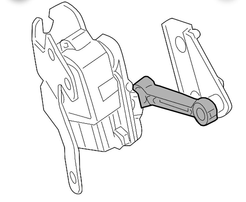 Brat senzor nivel Mercedes 212, 204 xenon suspensie