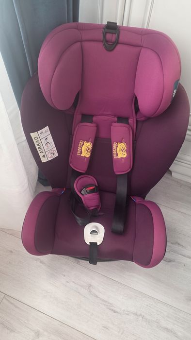 Scaun Auto Tweety Purple cu Isofix rotativ 360 grade Crocodile 0 36 kg baza neagra