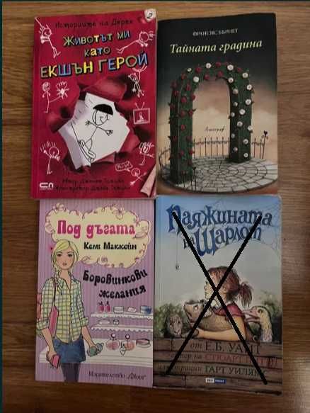 Детски книги - по договаряне