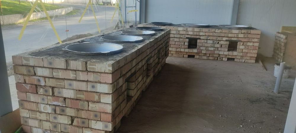 Letniy kuxnya mangal tandir ochoq.