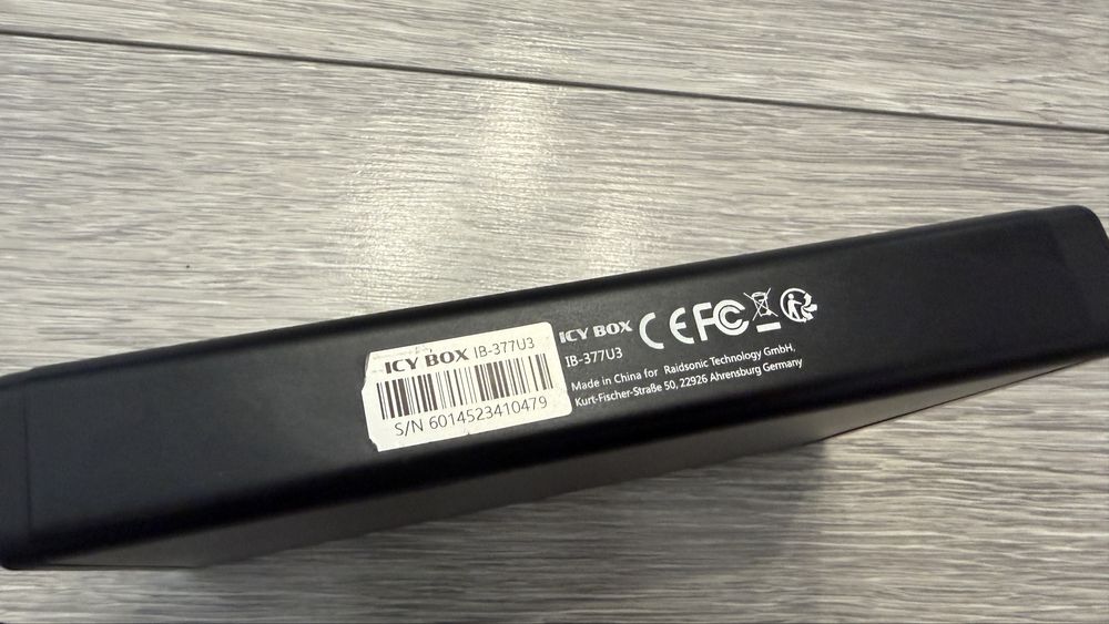 HDD extern 1TB – Icy Box USB 3.0, stare foarte bună