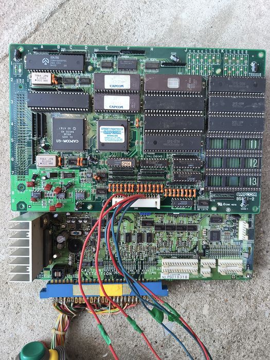 Оригинална аркадна платка Capcom - Street Fighter EX (1996, JAMMA)