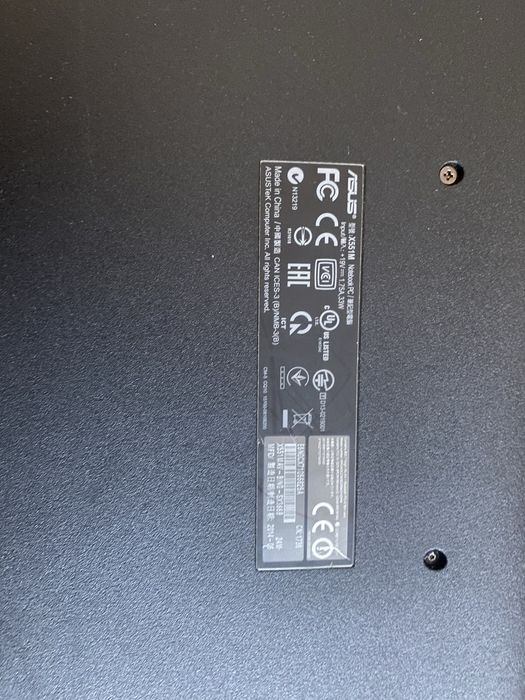 Laptop Asus x 551 m