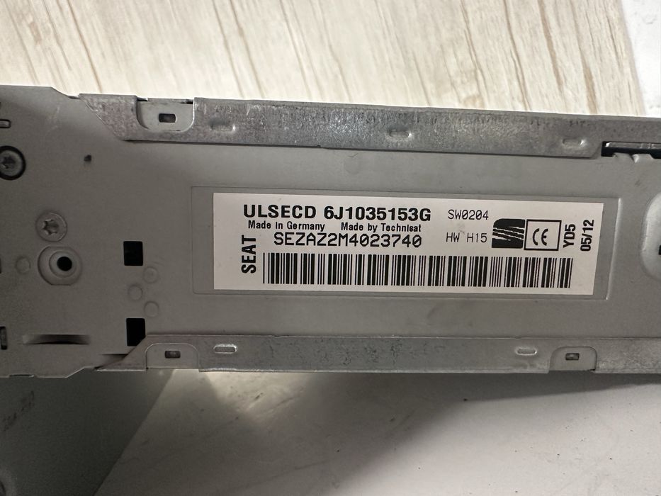 MP3 CD стерео за Сеат Ибиза след 2010г-