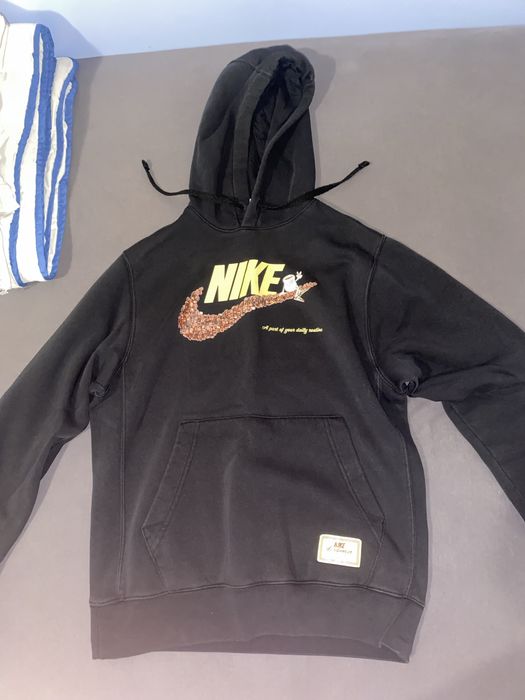 Nike caffee hoodie