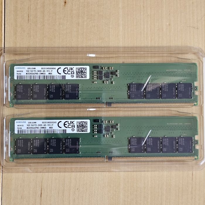 Kit Memorie Ram 2 x modul 16GB DDR5 5600 Samsung