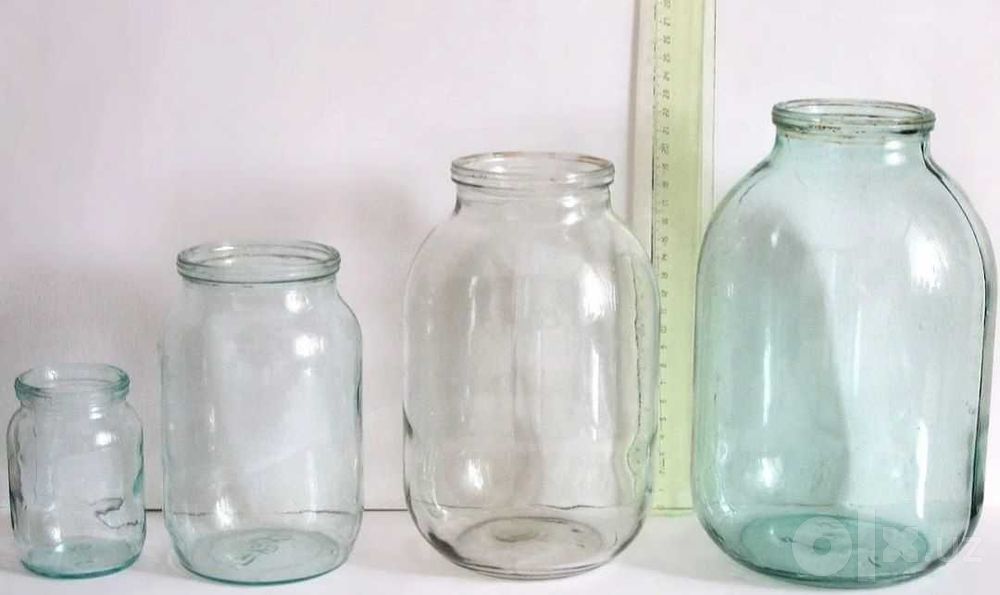 0,5 l dan 3 l gacha shisha bankalar sotiladi |  Arzon narx