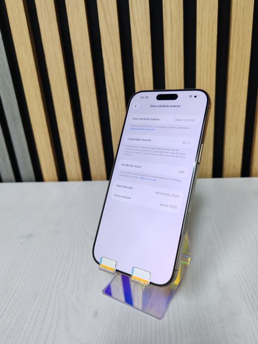 iPhone 16 Pro Max MEM 256GB,8GB Desert Titanium  Amanet Prosper