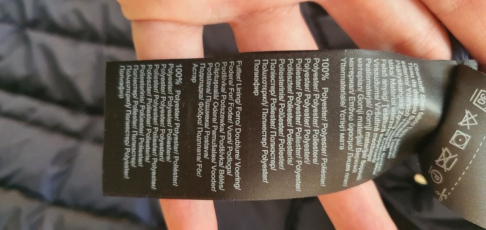 Geacă de pene și puf