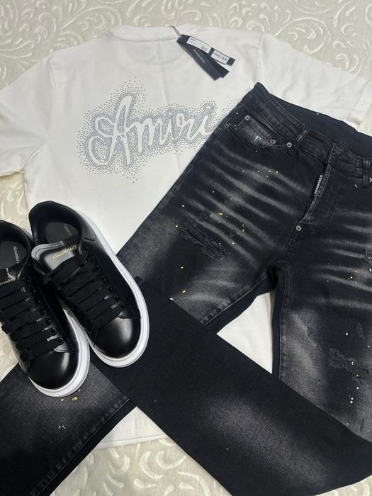 Blugi dsq si tricouri