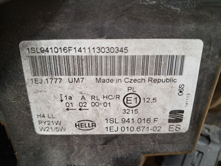 Фар Seat Mii  Seat mii