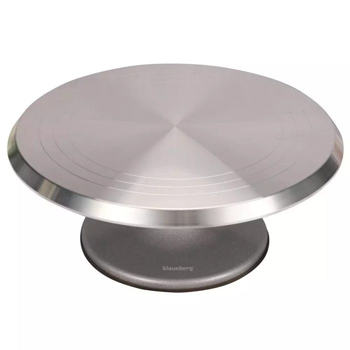 Placa din aliaj de aluminiu, suportul rotativ pentru servit prajituri,