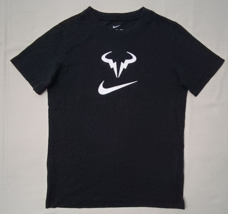Nike Court DRI-FIT Rafa Nadal Tee оригинална тениска ръст 137-147см Найк Рафа Надал тенис спорт фланелка