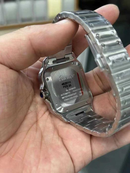 cartier santos 100 двуцветен