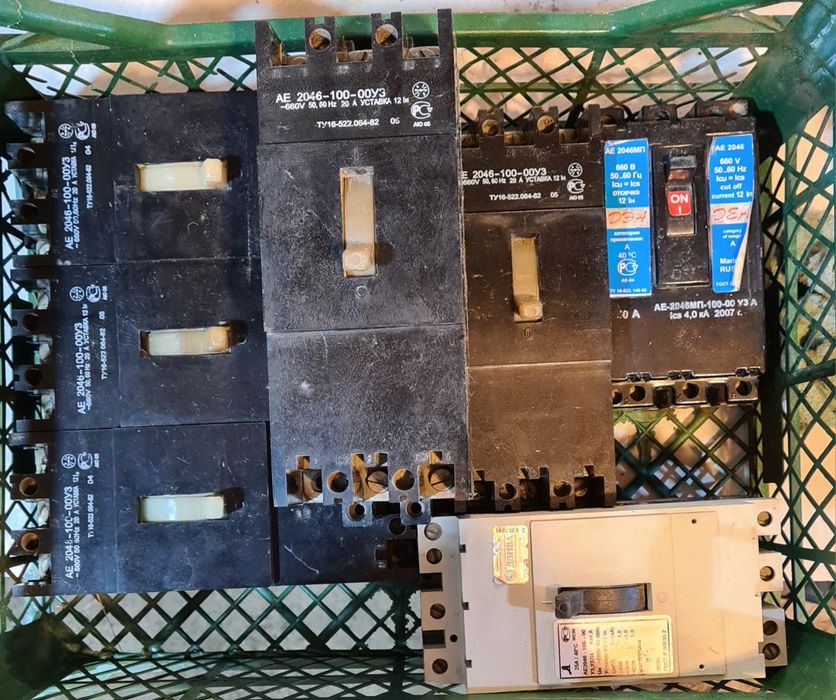 Автоматические выключатели 380В