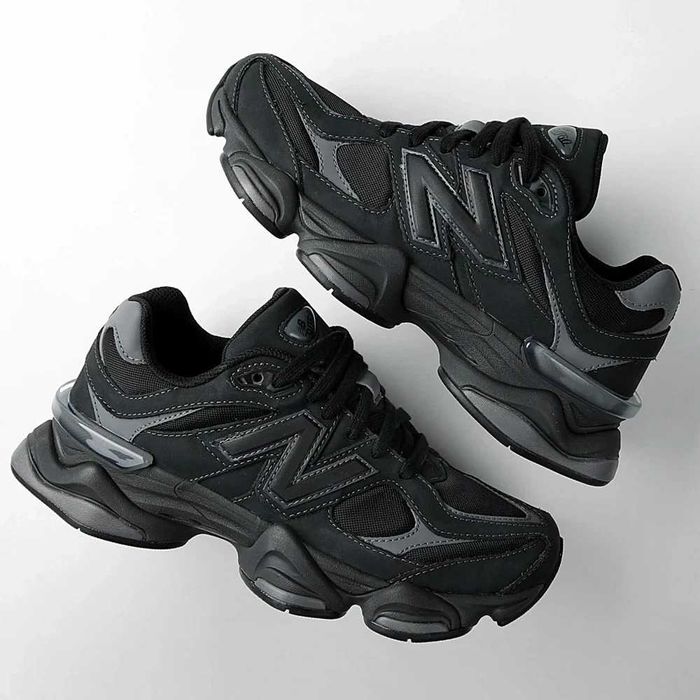 New Balance 9060 Triple Black (36-44 номер)