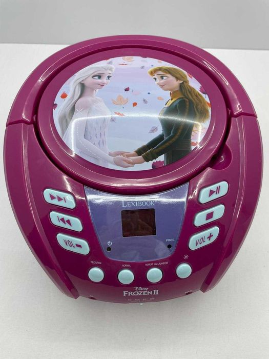 CD player Bluetooth pentru copii, portabil, Lexibook Disney Frozen 2