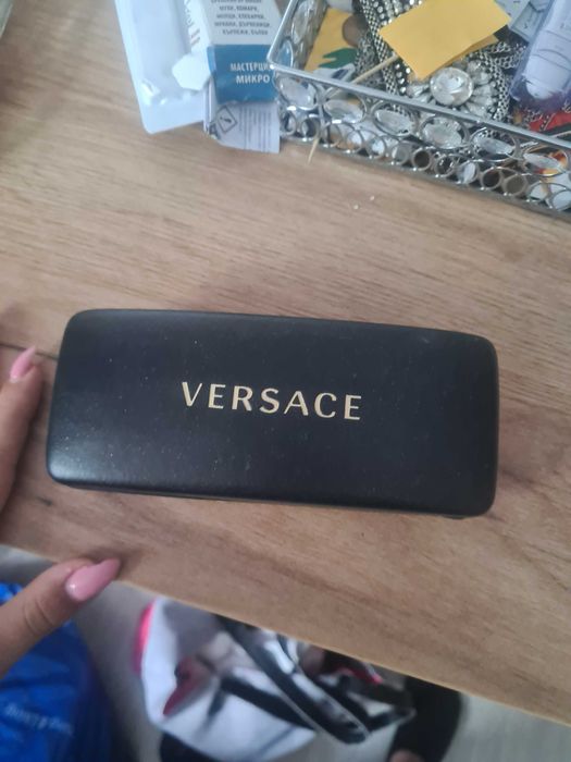Очила със диоптер на versace със кутия чисто нови