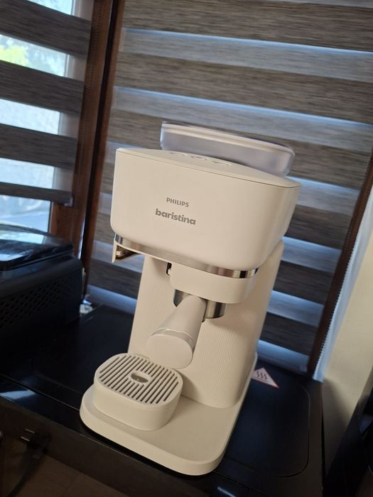 Espressor manual PHILIPS Baristina BAR300/00, 1.2l, 1550W, 16 bar, alb