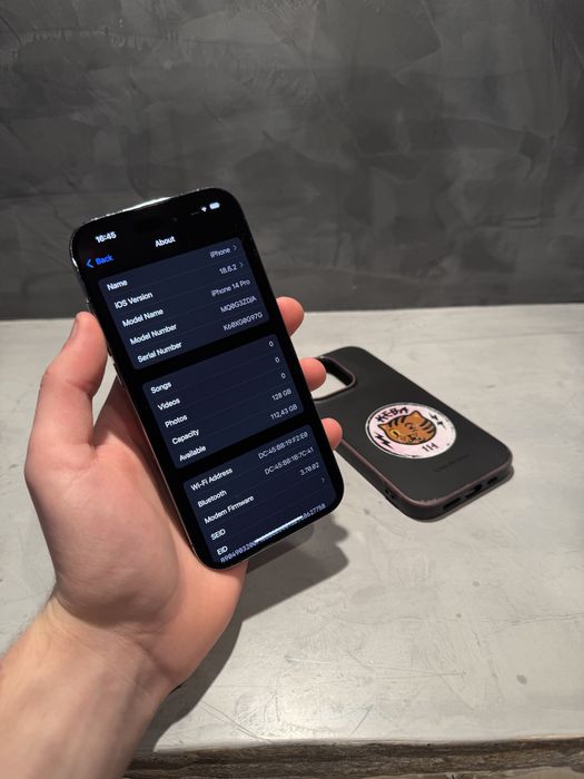 КАТО НОВ Iphone 14 Pro Purple + подарък