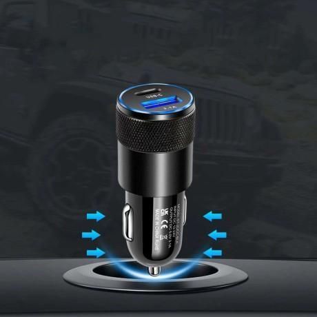 Адаптер Зарядно за запалка на кола USB-C, USB 3.1A Бързо зареждане 12V