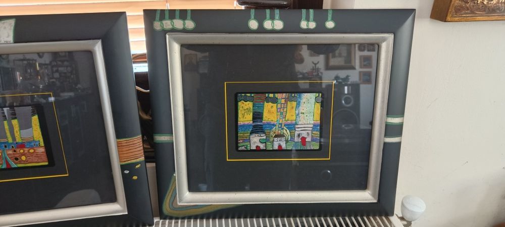 Картини препечатки на Hundertwasser