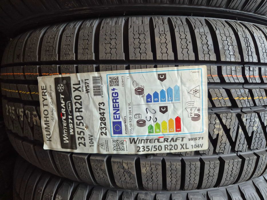 4 Anvelope M+S IARNA - 235/50/20 104V XL - Kumho WinterCraft WP 71 SUV - NOU - DOT 2023 !