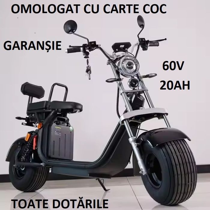 Scuter electric Certificat COC
