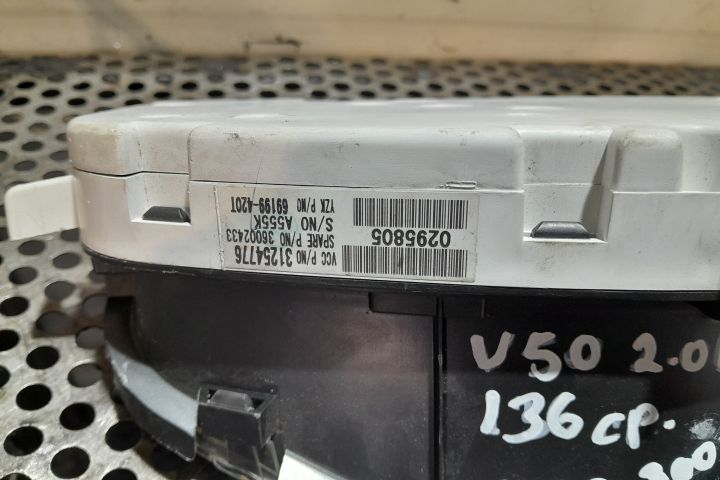 Ceasuri bord 31254776 Volvo V50 prima generatie