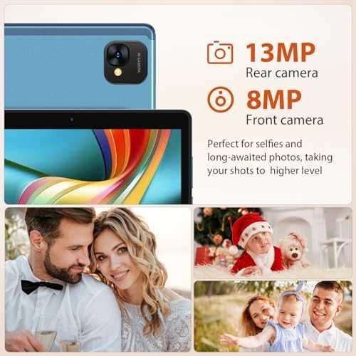 Нов FORUSER 10” Android 14 таблет, 2.0Ghz 5G WiFi, 36GB RAM 128GB R