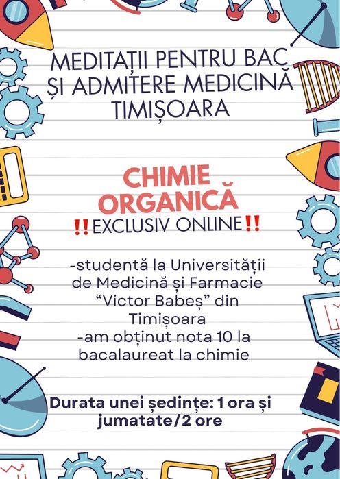 Ofer meditații chimie organica bac/admitere