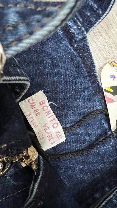 Новый джинсовый сарафан на 3 года