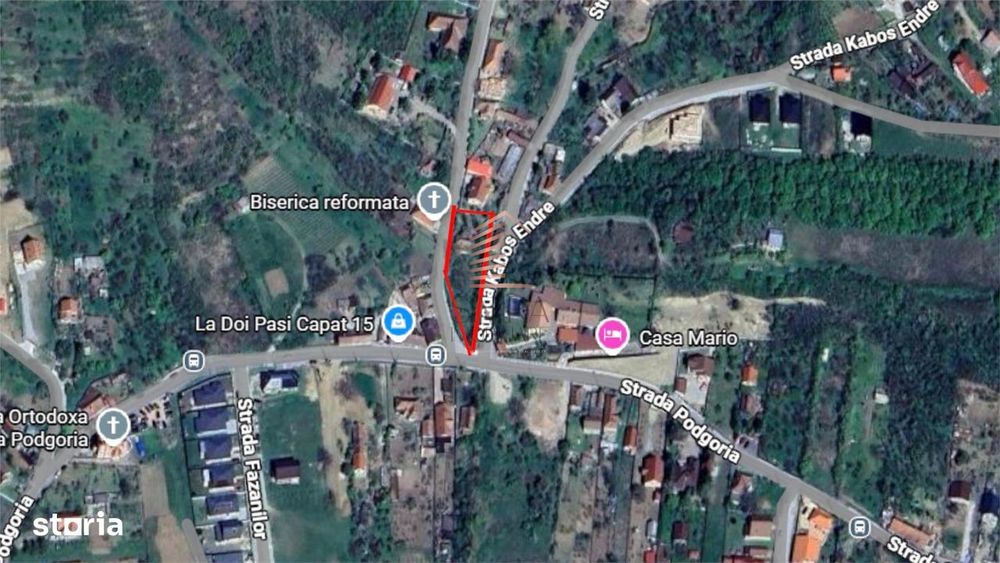 Teren intravilan de 900 mp, Podgoria
