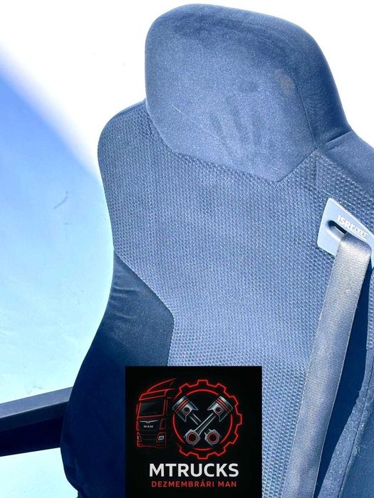 Scaun șofer ISRI NEGRU MAN TGX/TGS/TGA/TGM/TGL Made in Germany