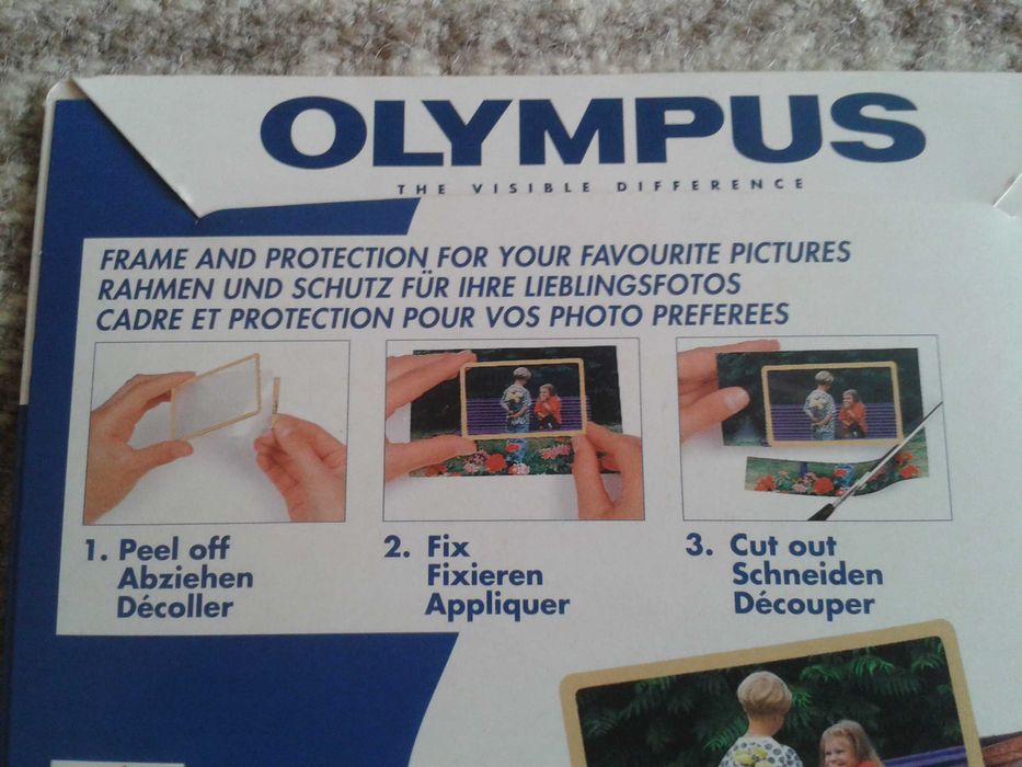 Olympus 4 броя стикери за снимки
