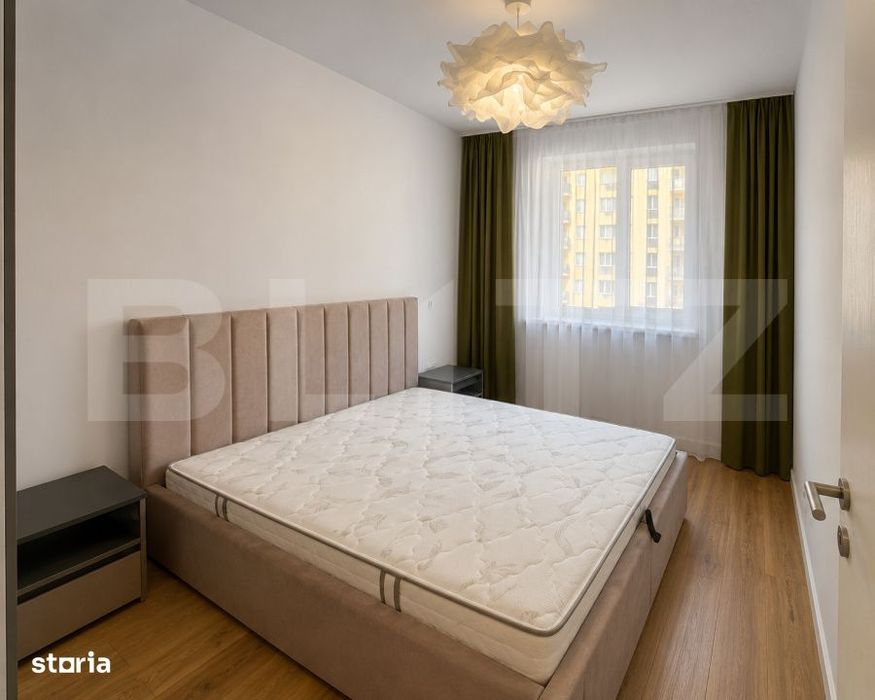 Apartament 2 camere, balcon 8,2 mp, parcare, Racadau — fotografia 3