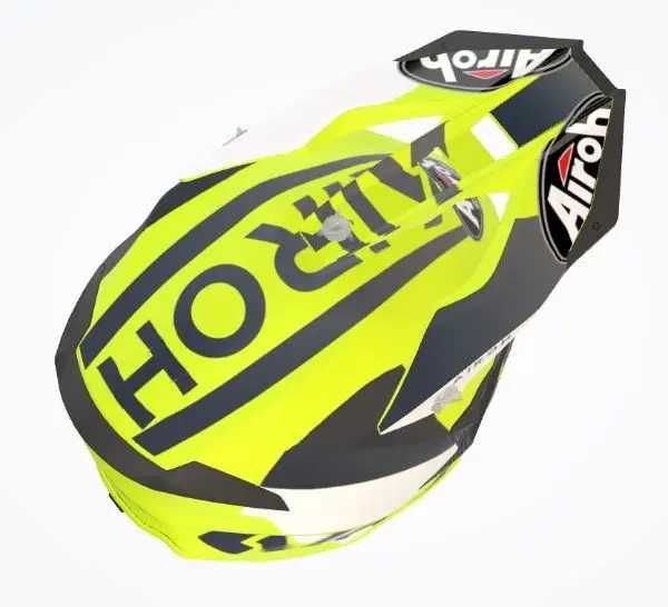 Топ Цена Мотокрос каска AIROH TWIST 2.0 LIFT Fluo  2025, XL 61-62см.