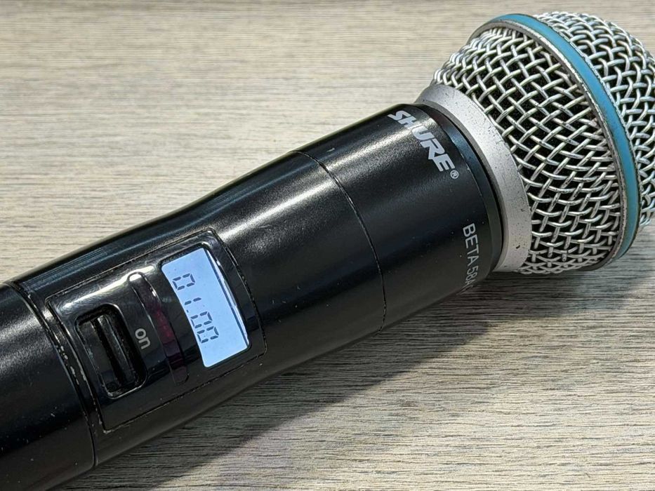 Безжичен микрофон SHURE QLXD4 с капсула BETA 58A