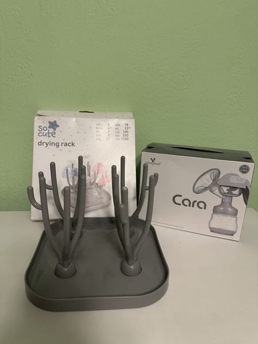 Ръчна помпа за кърма + сушилник за шишета