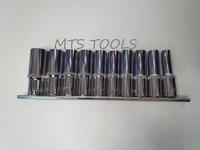Set tubulare lungi 1/2 ” 10 piese chrome vanadium