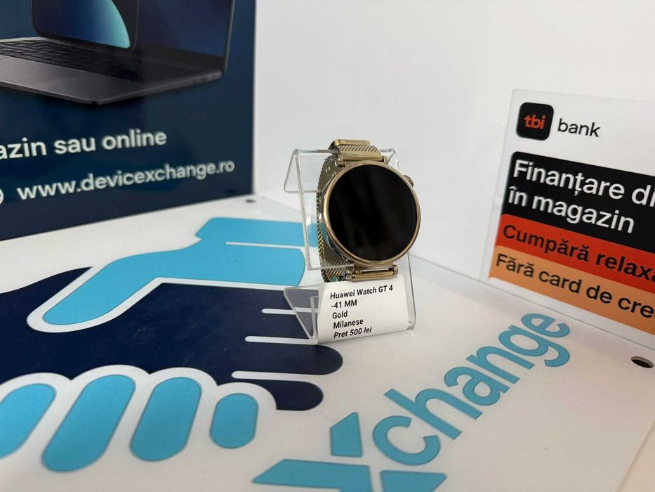 Huawei Watch GT 4 41mm Gold Milanese *Garantie *BuyBack *deviceXchange